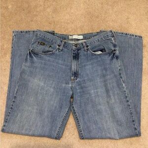 Lee Premium Relaxed Straight Blue Jeans, 34x32